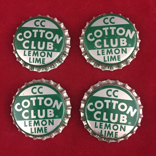 4 Cotton Club Lemon Lime Soda Bottle Caps Cleveland Ohio Vintage B1 eBay