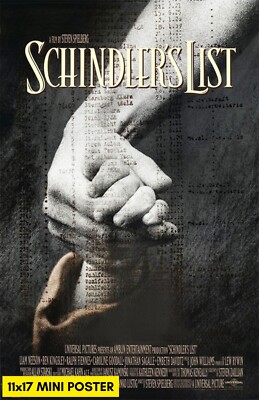 Schindler's List (1993) Movie Poster 11x17 Spielburg