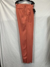 Versace Solid Coral Pants Waist 40