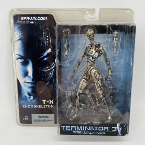 T-X Endoskeleton McFarlane Toys Terminator 3 Rise of the Machines Figure 2003 NI