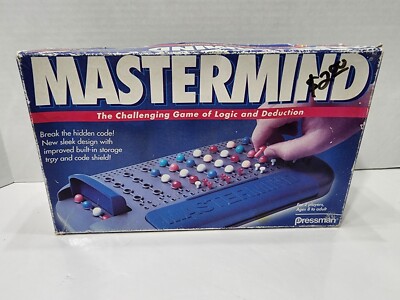 MASTERMIND 1996 BOARD GAME NEW Open Box 