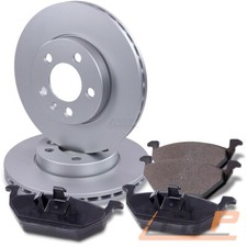BREMSSCHEIBEN BELÜFTET Ø256 + BREMSBELÄGE VORNE FÜR AUDI A1 SEAT ARONA IBIZA 5