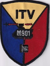M901 ITV Improved Tow Vehicle patch US Army Cold War armor