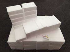 80 PACK Melamine Sponge Eraser Heavy Duty Extra Durable 1-1/4" Works Like Magic 