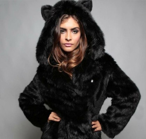 jacket with wolf ears