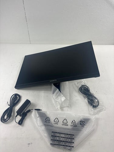 GIGABYTE M27Q 27" 165Hz 1440P KVM Gaming Monitor (LCD Screen Damaged) - 第 1/9 張圖片