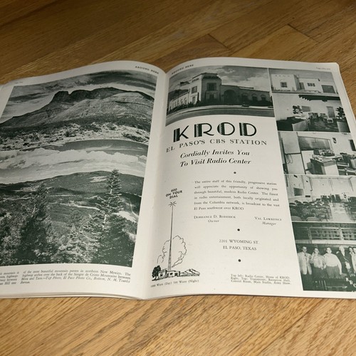 1945 AROUND HERE, THE SOUTHWEST IN PICTURE AND STORY - El Paso / New Mexico - Foto 14 di 24