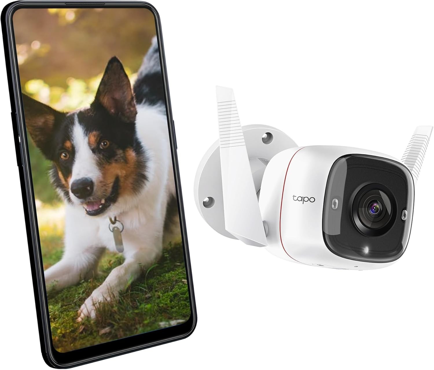 Tp-Link Tc65 - Smarte Wlan-Überwachungskamera Outdoor 30M Weiß - Bild 3