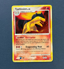 Typhlosion 16/123 Pokemon Rare Holo Mysterious Treasures LP/MP