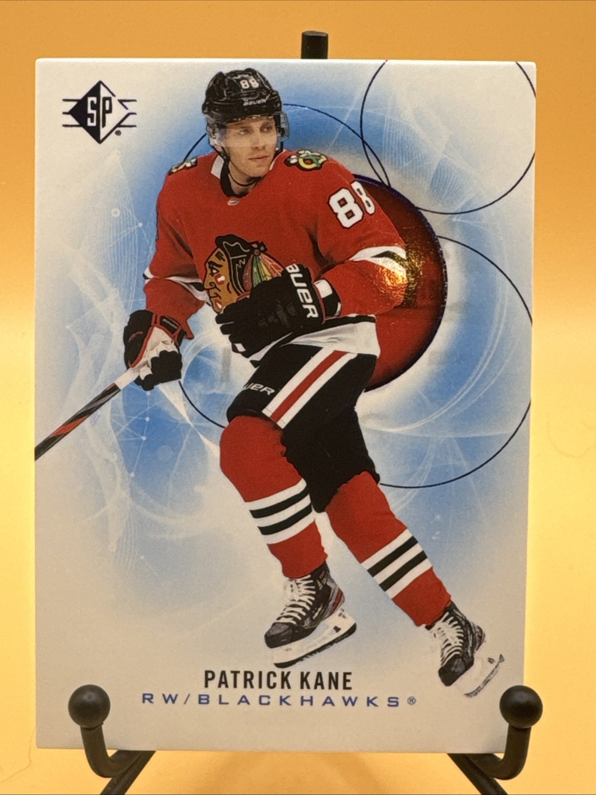 2020-21 Upper Deck SP Blue Patrick Kane #60 Chicago Blackhawks