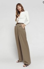 Women's Reformation Mushroom Mason Pant Size 6 Retail $178