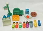 Vintage Fisher-Price Little People $938 Sesame Street Figures & Accessories Lot