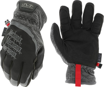 : Coldwork Fastfit Winter Work Gloves with Elastic Cuff, Wind and Water Resistan