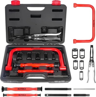 Valve Spring Compressor Set 13 Stück Mit Grindern Und Zangen