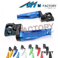 CNC Shinob 25mm Extension Rider Foot Pegs Fits Suzuki GSXS1000 GSXS125 GSXS750