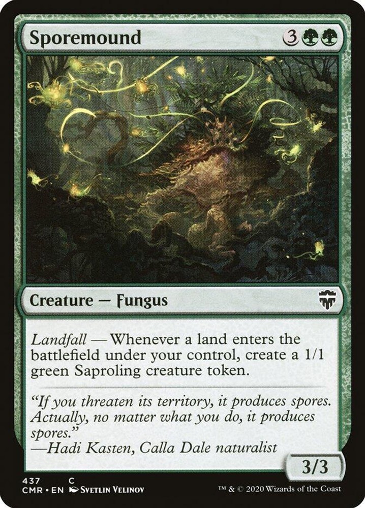 NM - Sporemound [CMR - 437] Commander Legends
