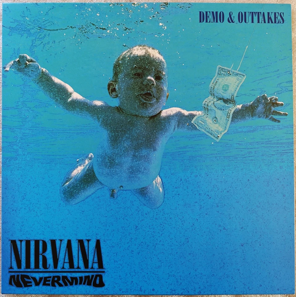 NIRVANA  NEVERMIND-demo and outtakes  -VINYLE GREEN MARBLE RARE - Photo 3/4