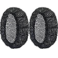Exfoliating Net Cover Sponge Bath Scrubbing Loofah Rough Washcloth Case 2pcs,...