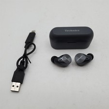 Technics EAHAZ60PK Noise Cancelling True Wireless Earbuds, Black