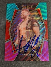 Cruz Del Toro Autograph Signed 2022 Panini Select Prism WWE Wrestling Superstar