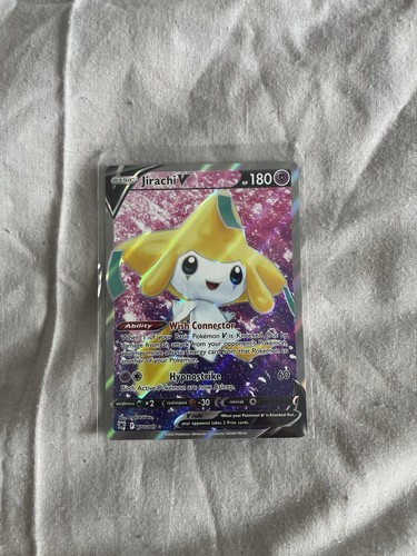 Pokémon TCG Jirachi V-Astral Radiance Holo Card 170/189 Full Art Ultra Rare