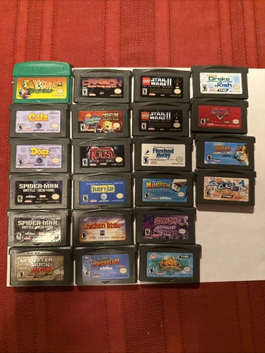 GameBoy Advance Games Lot Authentic 4.99 - 29.99