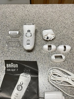 Braun Epilator Silk-épil 7 Hair Removal Device Women Shaver