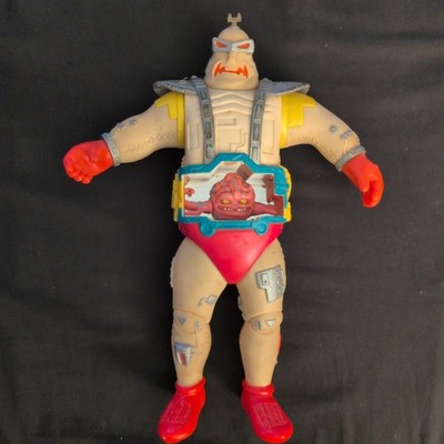 1991 Playmates Ninja Turtle TMNT Krang Android Body Action Figure + Brain 11''
