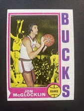 1974-75 Topps - Jon McGlocklin #37 NM-MT or Better!