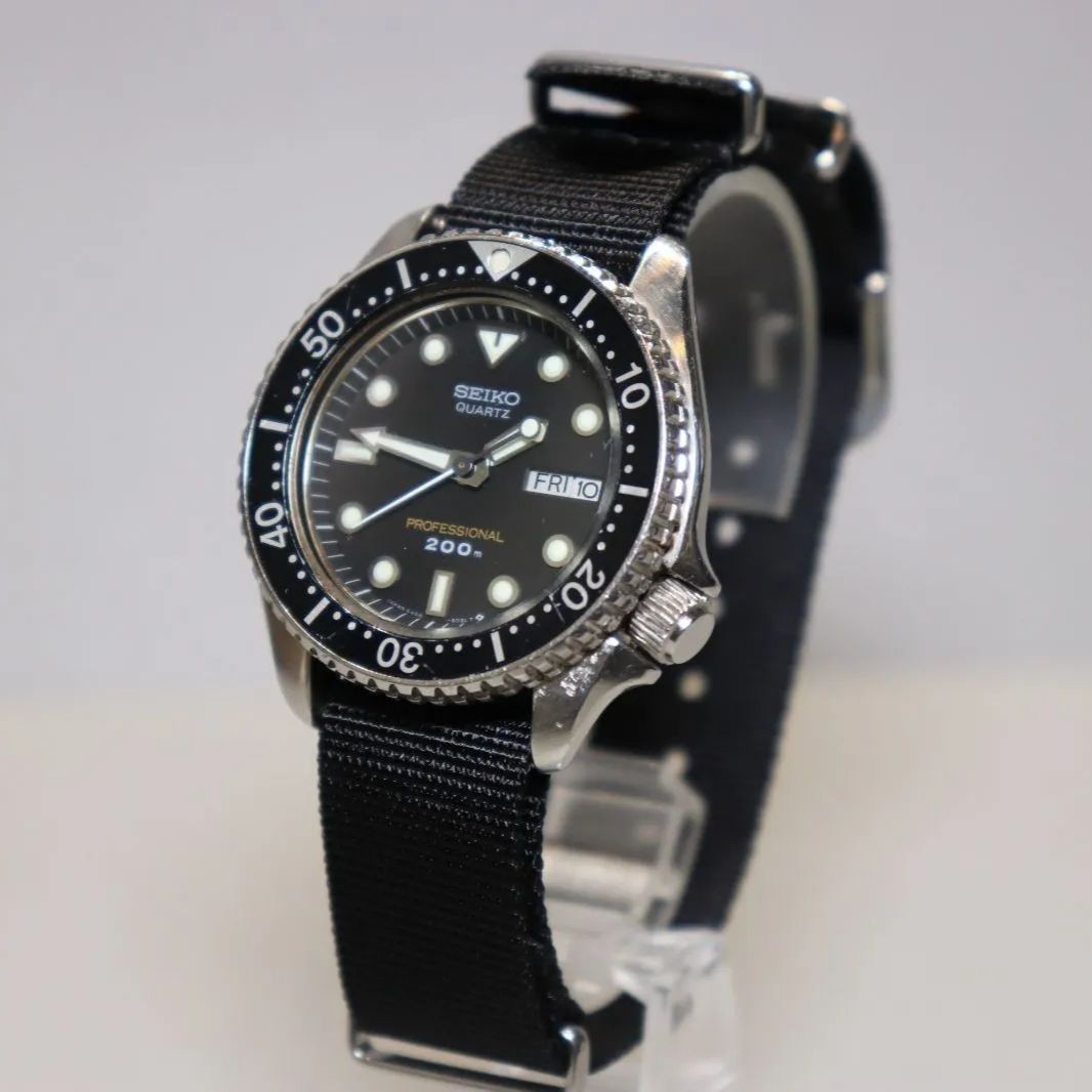 Seiko 6458 6020 Seiko Professional 200m Stainless Steel Seiko 6458