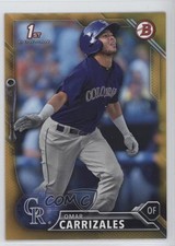 2016 Bowman Prospects Gold 50/50 Omar Carrizales #BP58 5yr