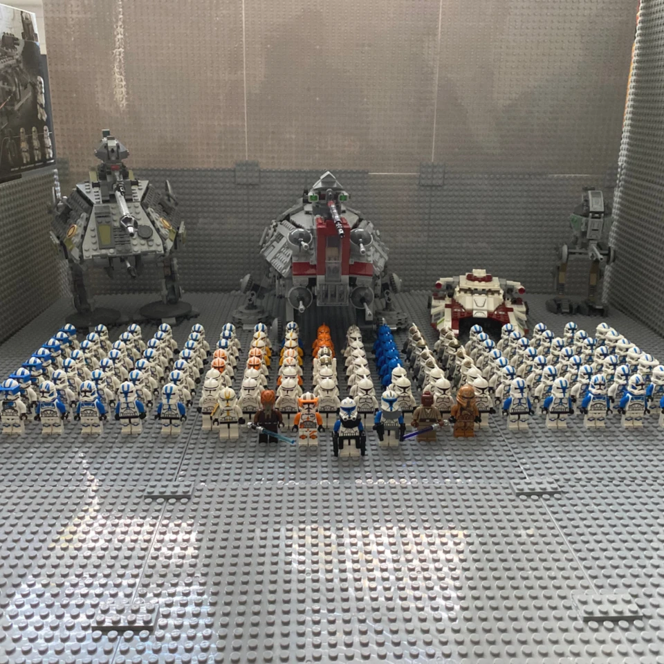 Lote de minifiguras Lego Clone Trooper a granel 20X minifiguras clone P1 P2 Rex Cody Mystery - Imagem 4 de 4