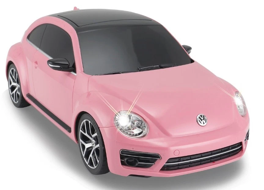 JAMARA, VOLKSWAGEN Maggiolino Rosa Auto Radiocomandata, 1/14,  JAM402113 - Immagine 2 di 3