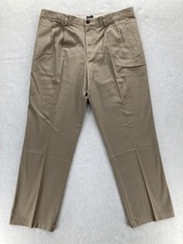 Dockers Pants Mens 38x32 Classic Fit Pleated Easy Khaki Stretch Performance NWT