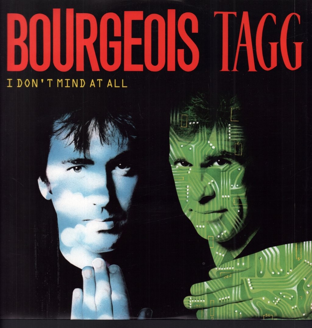 Bourgeois Tagg I Don't Mind At All 12"" vinyl UK Island 1987 in pic sleeve