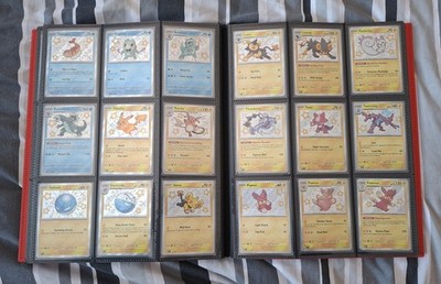 Pokemon Paldean Fates Binder (alle Commons/Reverses und alle Baby Shiny's) alle NM