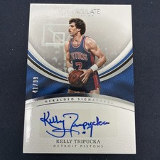 2016-17 Immaculate Collection Kelly Tripucka Heralded Auto /99 Pistons 251280