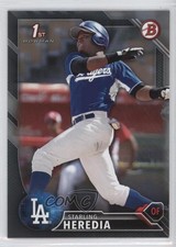 2016 Bowman Prospects Silver Starling Heredia #BP18 3q5