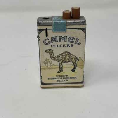 Vintage Camel Filters Cigarette Pack Lite Lighter 80s/90s R J Reynolds