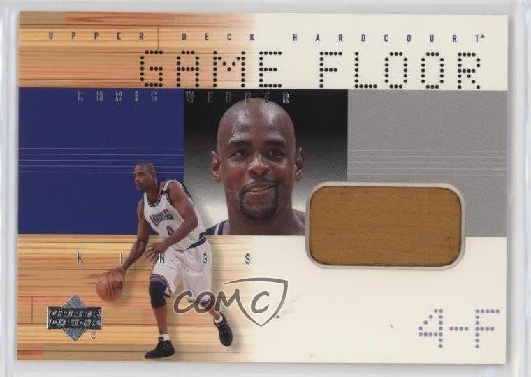 2000-01 Upper Deck Hardcourt Game Floor Chris Webber #CW-F HOF 0q0