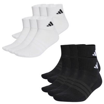 adidas Unisex Quarter Socken, 6er Pack - Cushioned Essentials Ankle Socks, Lo...