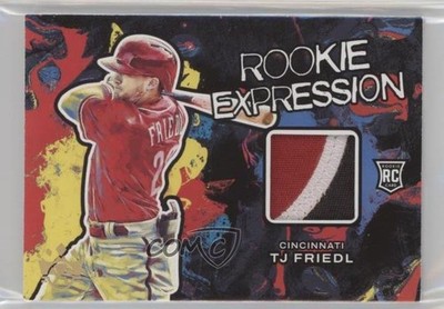 2022 Diamond Kings Rookie Expression Relics Holo Gold 29/50 TJ Friedl RC 5m1