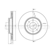 Disque de frein Fiat BARCHETTA