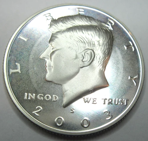 2003 S * PROOF KENNEDY Silver HALF DOLLAR * Exact coin shown *USA Only FREE Ship