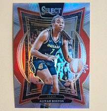 Panini 2025 Select WNBA Aliyah Boston Indiana Fever Concourse Silver Prizm #64
