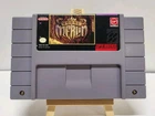 Young Merlin - Super Nintendo SNES Authentic Cartridge Ex Blockbuster Rental