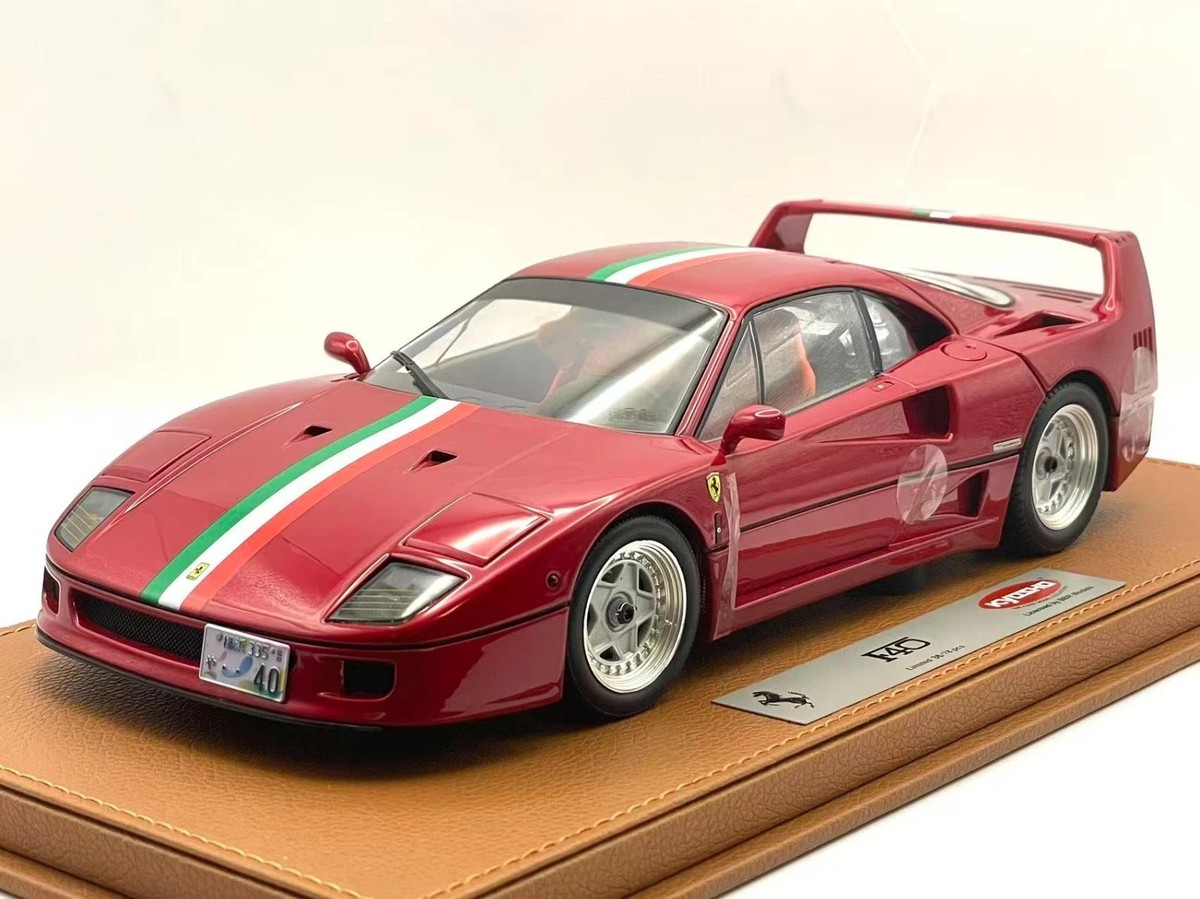 SUPER RARE* BBR x Kyosho 1/18 Ferrari F40 Metallic Red Italian