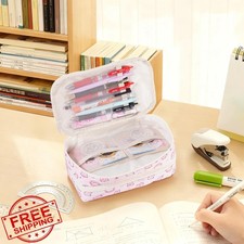 JUTOROSY Capybara Pencil Case Large Capacity Kawaii Pen Bag School