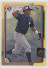 2015 Bowman Prospects Yellow Dermis Garcia #BP13 0t2