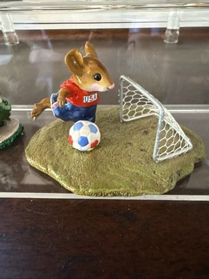 Wee Forest Folk WFF MS-23s What A Kicker! Ltd Ed Only 1 Mo World Cup USA Soccer